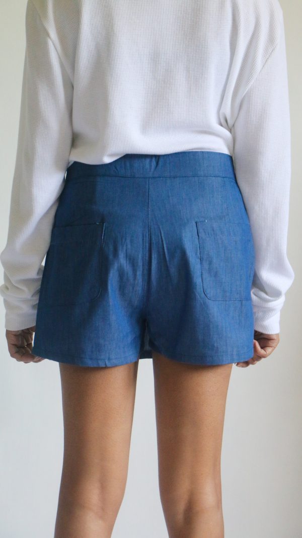 Mini denim Skort - Image 3